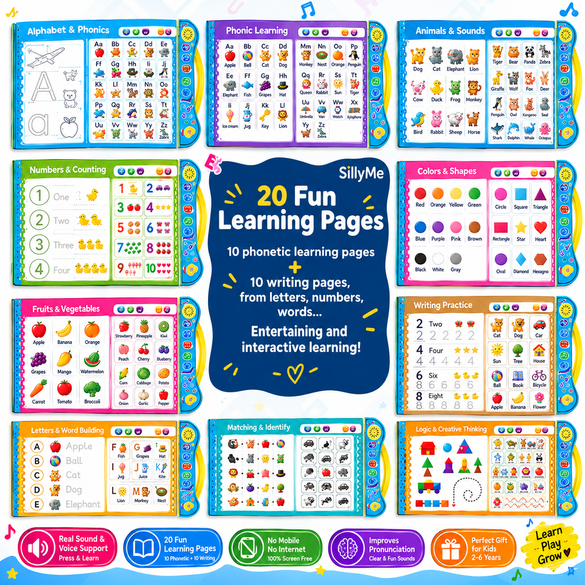 Kids Smart Learning Book
