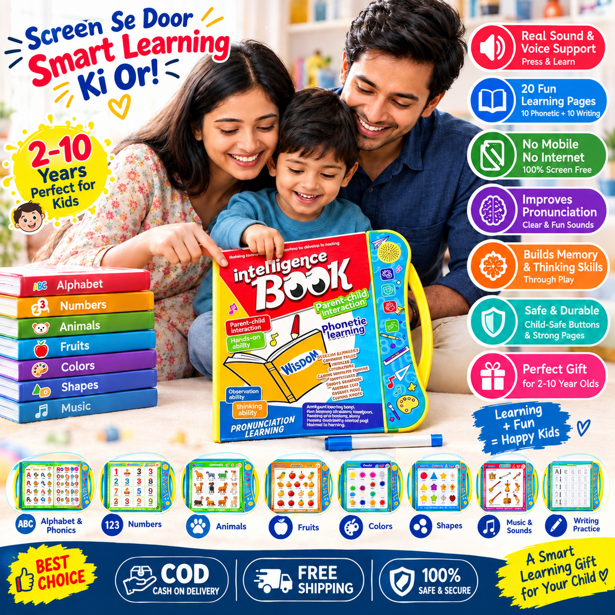 Kids Smart Learning Book