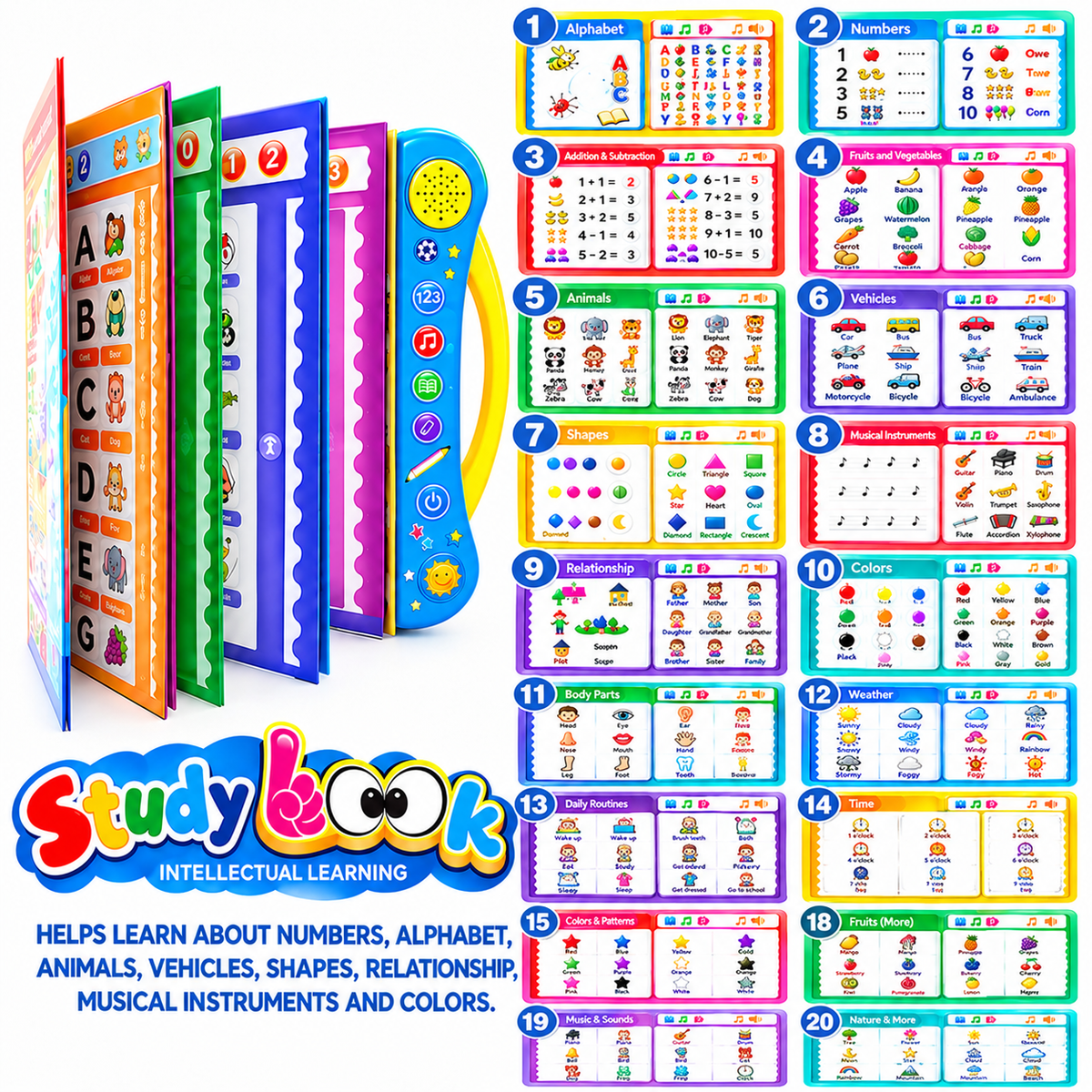 Kids Smart Learning Book